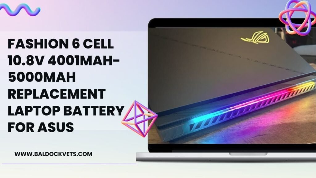 fashion 6 cell 10.8v 4001mah-5000mah replacement laptop battery for asus