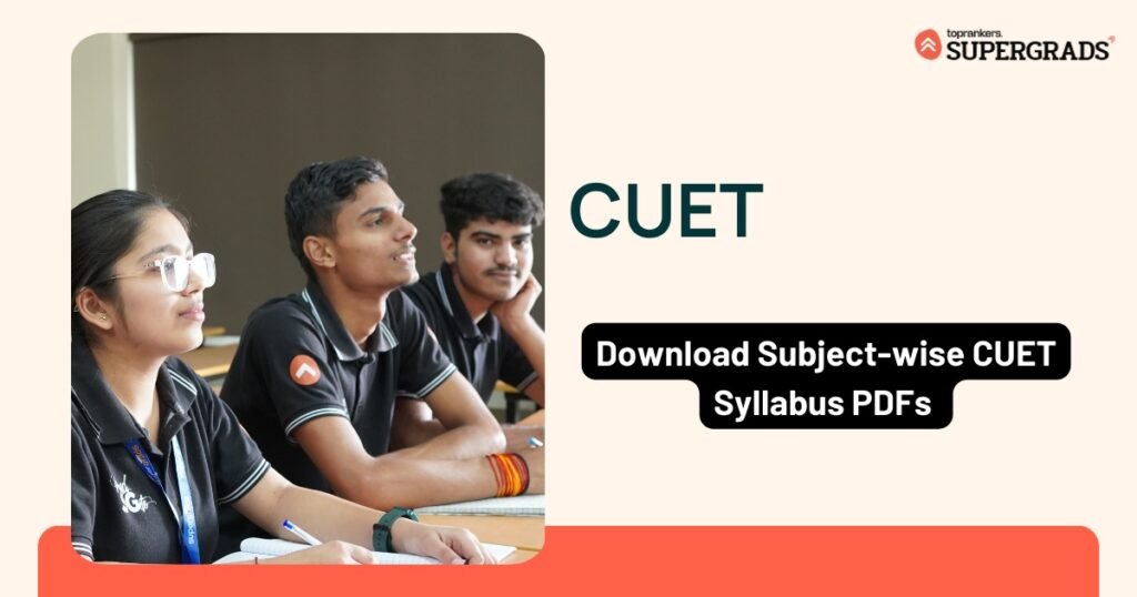 CUET Syllabus in 3 Months