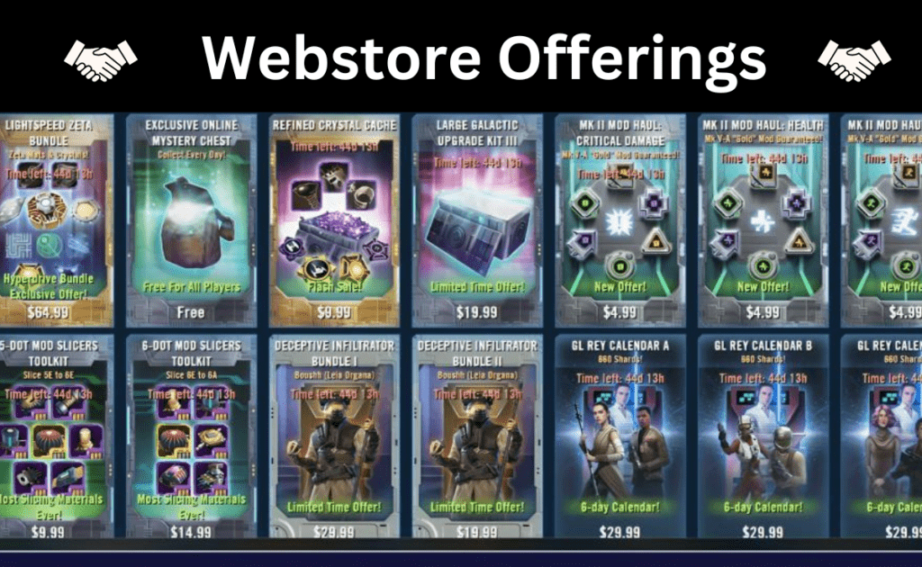 swgoh web store
