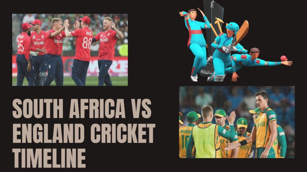 south africa national cricket team vs england cricket team timeline